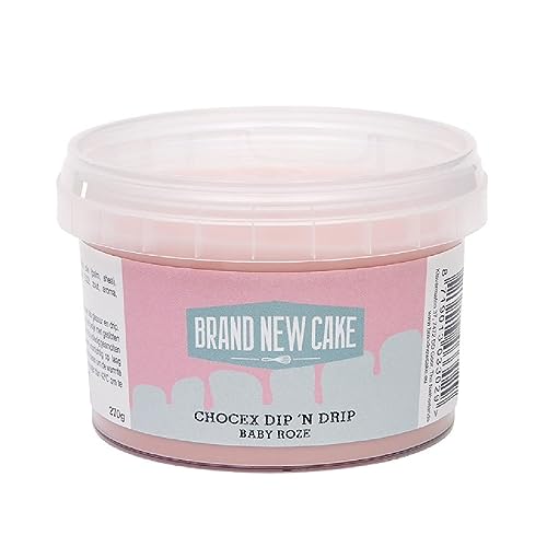 BrandNewCake® Chocex Dip 'n Drip Baby Rosa 270g - Kuchen-Drip - Tortendekoration - Tortenverzierung von Brand New Cake