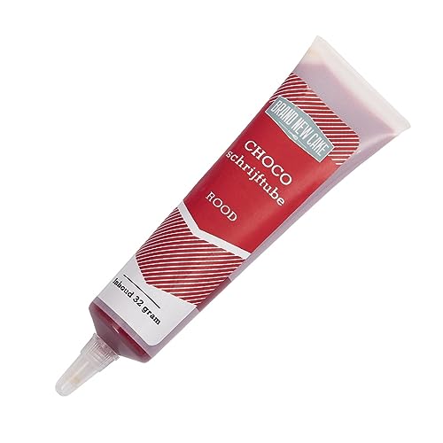 BrandNewCake® Choco Schreibstift 32g - Rot - Kuchen Dekoration - Essbare Verzierung von Brand New Cake