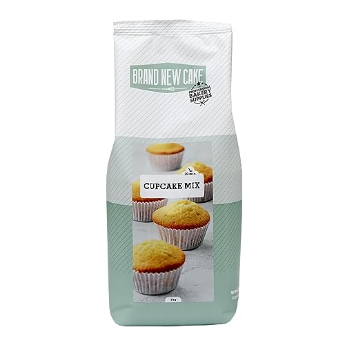 BrandNewCake® Cupcake-Mix 1kg - Perfekte Backmischung für Leckere Cupcakes - Einfache Zubereitung von Brand New Cake