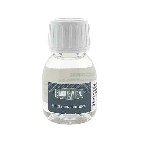 BrandNewCake® Flüssiges Weinstein 50% 60ml - Perfekt zum Backen - Hochwertige Backzutat von Brand New Cake