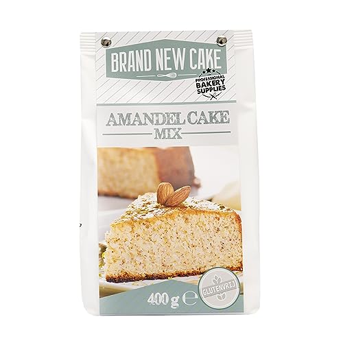 BrandNewCake® Glutenfreie Mandelkuchen-Backmischung 400g - Einfaches und schnelles Backen von Brand New Cake