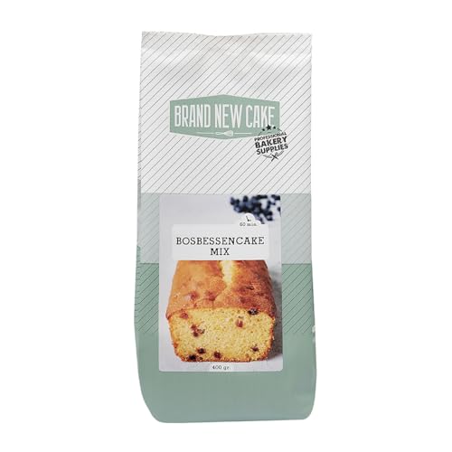 BrandNewCake® Heidelbeerkuchen-Mix 400g – Einfaches Backen, Saftiger Geschmack, Perfekt für Jeden Anlass von Brand New Cake