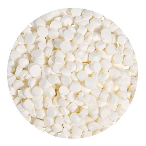 BrandNewCake® Meringue Drops Weiß 500g – Süße, Knusprige Leckereien für Dekoration und Desserts von Brand New Cake