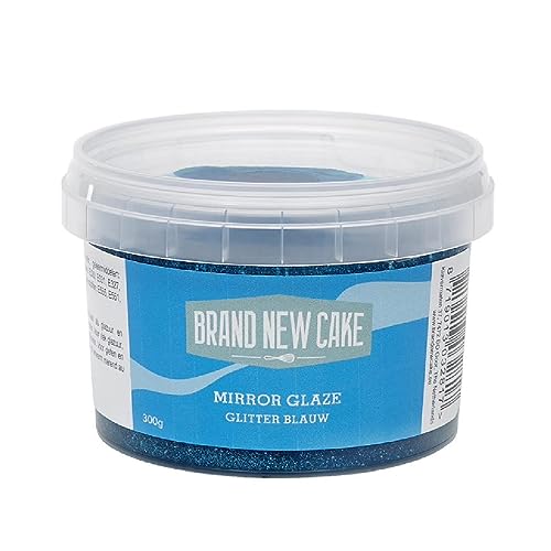 BrandNewCake® Spiegelglanz Blau 300g - Perfekte Tortendekoration und Dessertveredelung von Brand New Cake