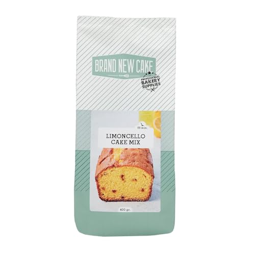 BrandNewCake® Zitronenkuchen-Mix 400g – Einfaches Backen, Frischer Zitronengeschmack, Perfekt für Jeden Anlass von Brand New Cake