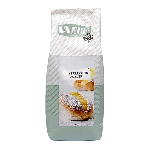 BrandNewCake® Zuckerbäcker-Puderzucker 800g - Feiner Puderzucker für Kuchen- und Torten-Dekoration von Brand New Cake