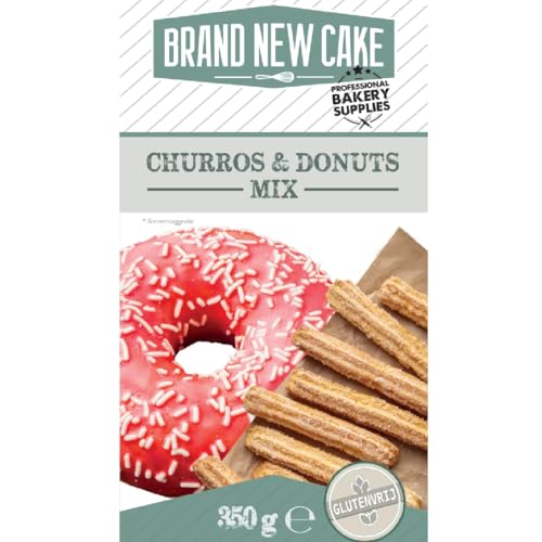 BrandNewCake Churros & Donut Mischung 350g. Glutenfrei von Brand New Cake