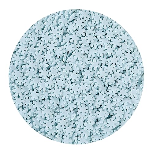 BrandNewCake® Blaue Schneeflocken Konfetti 500g - Streusel - Sprinkles - Kuchen Dekoration von Brand New Cake