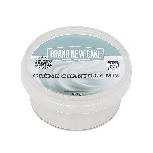 BrandNewCake® Crème Chantilly Mix 100g - Perfekte Alternative zu Buttercreme - Ideal für Tortenfüllung und Tortendekoration von Brand New Cake