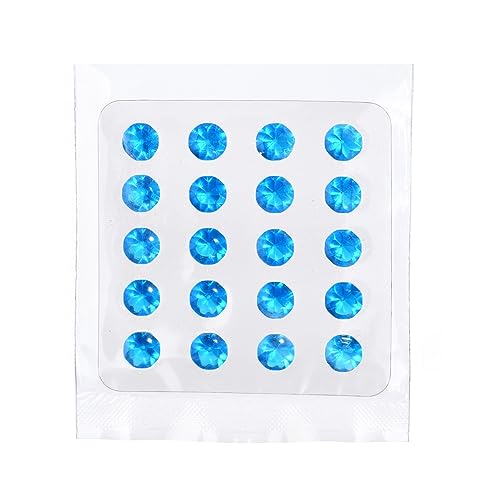 BrandNewCake® Essbare Jelly Diamanten Blau - 20 Stück - Perfekte Tortendekoration für Ihre Kuchen von Brand New Cake