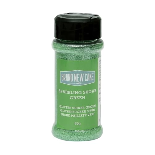 BrandNewCake Glitter Sugar Grün 85g von Brand New Cake