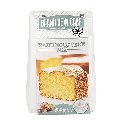 BrandNewCake® Glutenfreie Haselnusskuchen-Backmischung 400g - Einfaches und Leckeres Backen für Jeden Tag von Brand New Cake