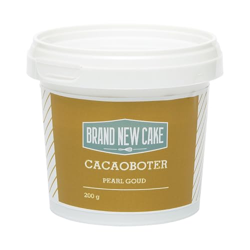 BrandNewCake Kakaobutter Farbige Perle Gold 200g von Brand New Cake