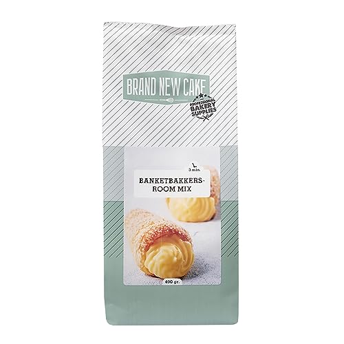 BrandNewCake® Konditorcreme-Mix 400g - Perfekte Backmischung für Kuchen und Desserts von Brand New Cake