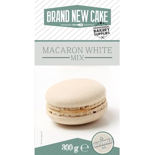 BrandNewCake Macaron-Mischung Weiß 300g. Glutenfrei von Brand New Cake