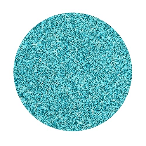 BrandNewCake® Blaue Schokoladenstreusel 700g - Perfekt für Kuchen- und Torten-Dekoration - Streudose für einfaches Dosieren - Ideal für Backen und Desserts von Brand New Cake