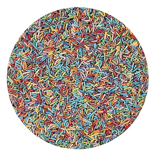 BrandNewCake® Bunte Schokoladenstreusel 200g - Streudose - Streusel - Sprinkles - Tortenverzierung von Brand New Cake