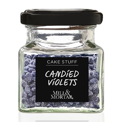 Mill & Mortar Veilchen, essbare kandierte Fragmente, 40 g von Brand New Cake