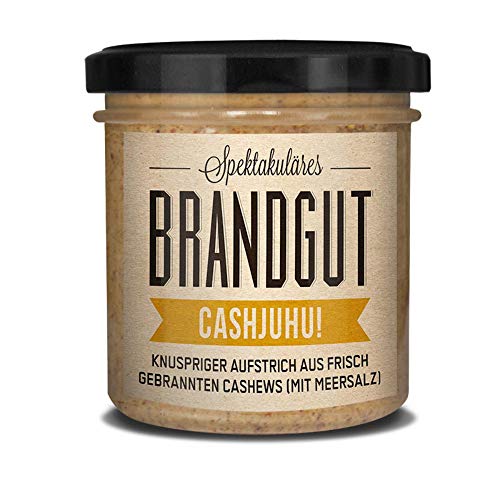 Brandgut - Spread - All Products for On-line Discounts - Brandgut Deutsche Aufstriche - CASHJUHU! Vegan - 160g - Art.-Nr.: 1008 von Brandgut