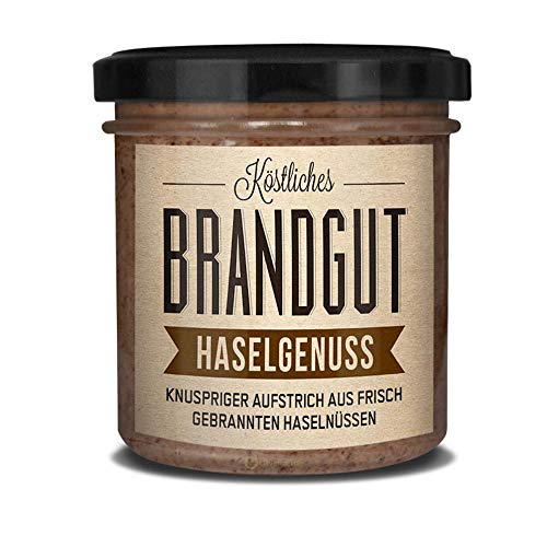 Haselnuss Aufstrich Haselgenuss von Brandgut 0,160 Kilogramm von Brandgut