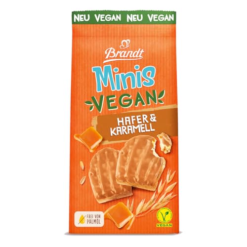 Brandt Minis Vegan Hafer und Karamell Zwieback 85g von Brandt