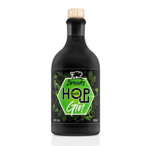 Breaks HOPFEN DRY Gin I Premium Gin mit Hopfen, Birnen & frischen Zitronen I Geschmack: Frisch mit Zitrus-Birnen Note I Exklusiver Gin – Handgemacht in Deutschland I 1x 0,5 L I 44% vol. von Breaks