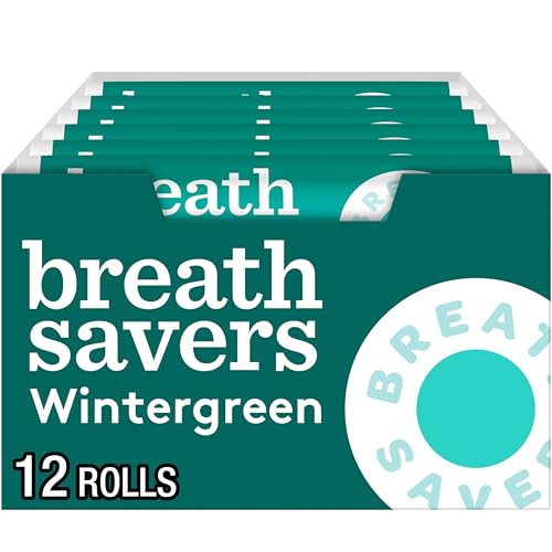 Breath Savers Mints, Wintergreen, 0.75-Ounce Rolls (Pack of 24) by BreathSavers [Foods] von BreathSavers