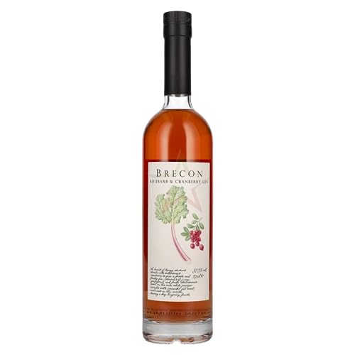 Brecon RHUBARB & CRANBERRY Gin 37,50% 0,70 Liter von Brecon