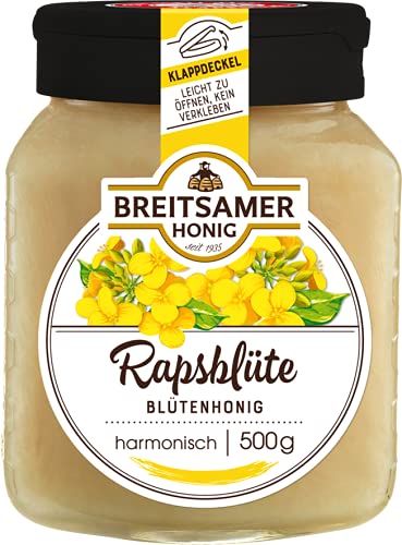 Breitsamer Rapsblüte Blütenhonig cremig, 500 g von Breitsamer