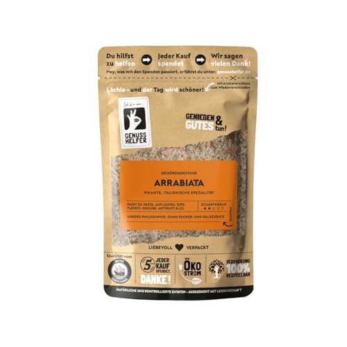 Bremer Gewürzhandel Arrabiata Gewürzmischung, gemahlen, würzig-scharf, italienische Gewürzmischung für eine authentische Arrabiata Pastasauce, 100g von Bremer-Gewürzhandel Genuss leben.