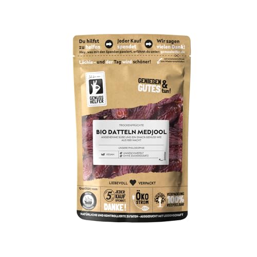 Bremer Gewürzhandel BIO Medjool Datteln, getrocknet, ganz, Trockenfrüchte ohne Zuckerzusatz & ungeschwefelt, 4 x 250g von Bremer-Gewürzhandel Genuss leben.