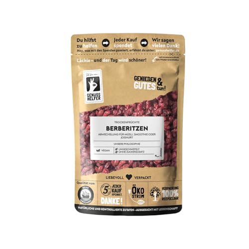 Bremer Gewürzhandel Berberitzen, getrocknet, sauer, sehr vitaminhaltig, für Quark, Müsli, Joghurt oder orientalische Reisgerichte, 100g von Bremer-Gewürzhandel Genuss leben.