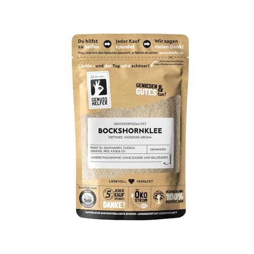 Bremer Gewürzhandel Bockshornklee gemahlen, für asiatische & orientalische Gerichte, Bockshornkleesamen gemahlen, 3 x 100g von Bremer-Gewürzhandel Genuss leben.