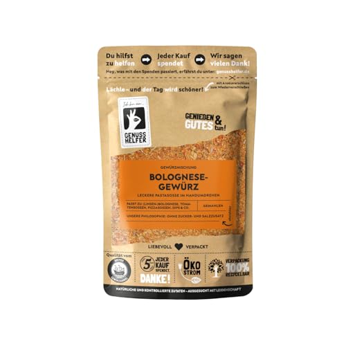 Bremer Gewürzhandel Bolognese Gewürz, italienische Gewürzmischung für Bolognese Sauce, 100g von Bremer-Gewürzhandel Genuss leben.