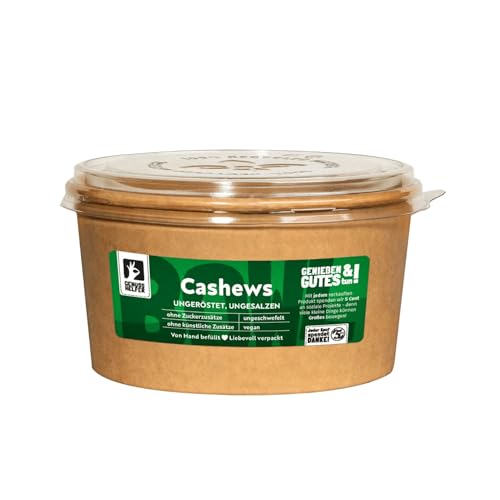 Bremer Gewürzhandel Cashewkerne, ungeröstet, ungesalzen, naturbelassen, für Müsli, Curry & als Snack, 500g von Bremer-Gewürzhandel Genuss leben.