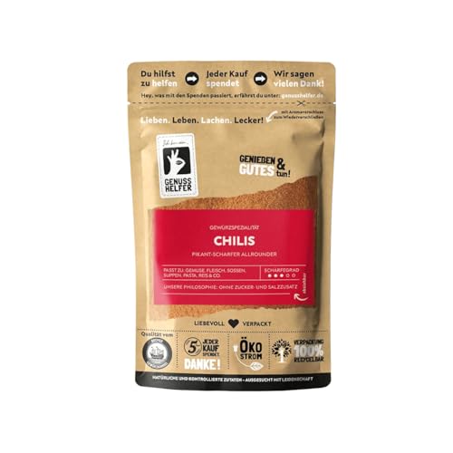 Bremer Gewürzhandel Chilis, gemahlen, Chilipulver mittelscharf, ideal zum Kochen, 3 x 50g von Bremer-Gewürzhandel Genuss leben.