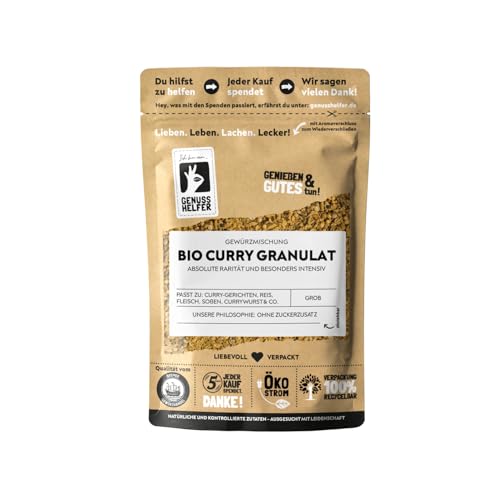 Bremer Gewürzhandel Currygranulat, BIO, für Mühle & Mörser, 70g von Bremer-Gewürzhandel Genuss leben.