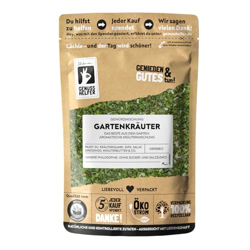 Bremer Gewürzhandel Gartenkräuter Gewürzmischung, getrocknete Kräuter für Dressings & Dips, 45g von Bremer-Gewürzhandel Genuss leben.