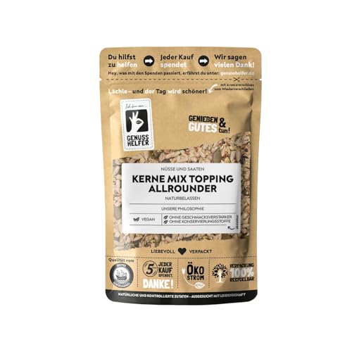 Bremer Gewürzhandel Kerne-Mix, knackiger Topping Allrounder, Nussmischung, vegan, 150g von Bremer-Gewürzhandel Genuss leben.