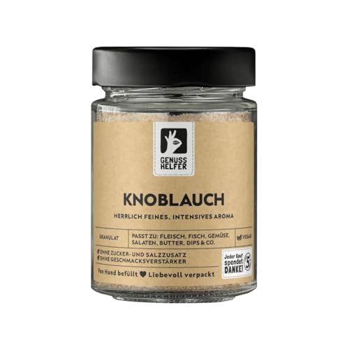 Bremer Gewürzhandel Knoblauchgranulat, Knoblauchpulver zum Kochen, Knoblauch Gewürz, 100g im Glas von Bremer-Gewürzhandel Genuss leben.