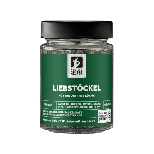 Bremer Gewürzhandel Liebstöckel, gerebelt, Maggikraut zum Kochen, 20g im Glas von Bremer-Gewürzhandel Genuss leben.