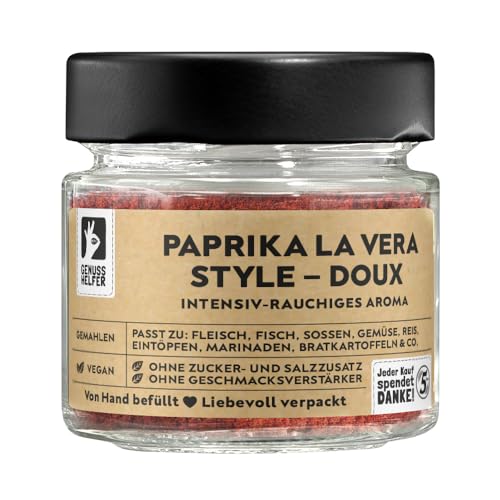 Bremer Gewürzhandel Paprika Gewürz La Vera Style süß, geräuchert, Paprikapulver zum Kochen, 40g im Glas von Bremer-Gewürzhandel Genuss leben.