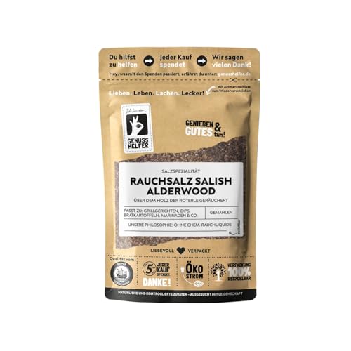 Bremer Gewürzhandel Rauchsalz Salish Alderwood, Rauchsalz aus den USA, leckeres Speisesalz mit Raucharoma, 100g von Bremer-Gewürzhandel Genuss leben.