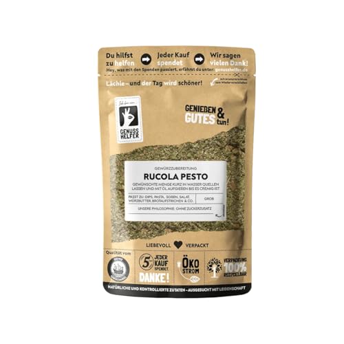 Bremer Gewürzhandel Rucola Pesto Gewürzmischung, grünes Pesto, Pastasauce zum Selbermachen, 3 x 100g von Bremer-Gewürzhandel Genuss leben.