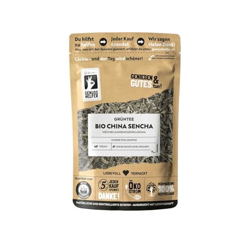 Bremer Gewürzhandel China Sencha BIO, lose, Grüner Tee mit mildem, ausgewogenem Geschmack, 5 x 100g von Bremer-Gewürzhandel Genuss leben.