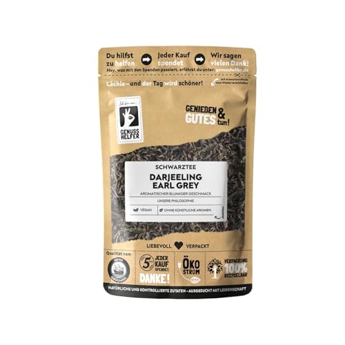 Bremer Gewürzhandel Darjeeling Earl Grey, lose, klassischer schwarzer Tee mit kräftigem Bergamotte-Aroma, 5 x 100g von Bremer-Gewürzhandel Genuss leben.