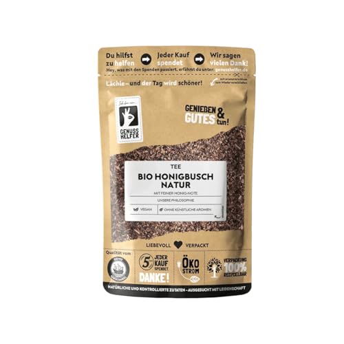 Bremer Gewürzhandel Honigbusch Tee BIO, lose, lecker intensiver Geschmack, für ruhige und genussvolle Momente, 10 x 100g von Bremer-Gewürzhandel Genuss leben.