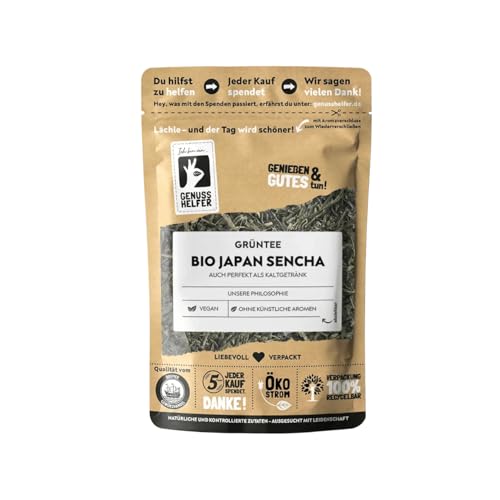 Bremer Gewürzhandel Japan Sencha BIO, lose, traditioneller japanischer grüner Tee mit mildem Geschmack, 10 x 100g von Bremer-Gewürzhandel Genuss leben.