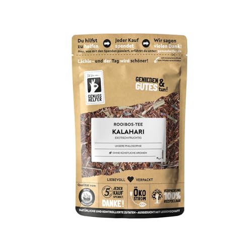 Bremer Gewürzhandel Rooibos-Tee Kalahari, lose, herrliches Aroma mit Zitrus-Note, perfekt für entspannte Momente, 10 x 100g von Bremer-Gewürzhandel Genuss leben.