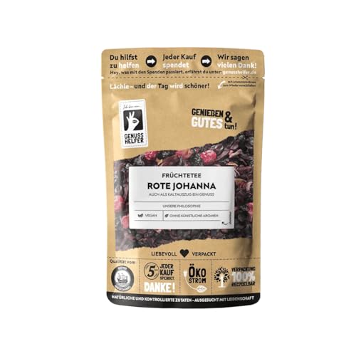 Bremer Gewürzhandel Rote Johanna Früchtetee, lose, lecker aromatisch für entspannte Momente, ohne künstliche Zusatzstoffe, 10 x 100g von Bremer-Gewürzhandel Genuss leben.